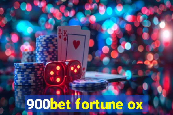 900bet fortune ox